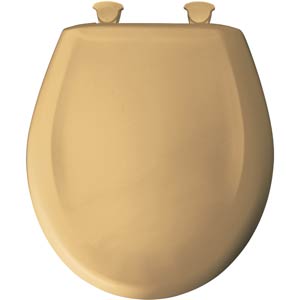 Bemis round toilet seat - Chamois
