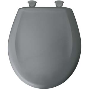 Bemis round toilet seat - Classic Grey