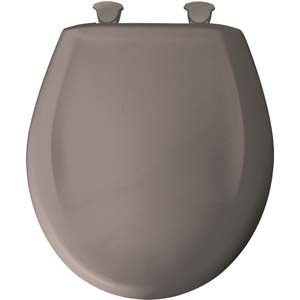 Bemis round toilet seat - Classic Mink