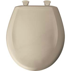 Bemis round toilet seat - Creme