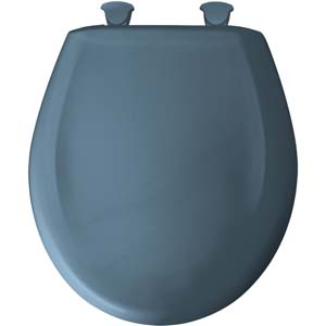 Bemis round toilet seat - Denim Blue