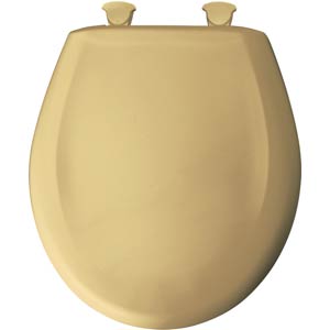 Bemis round toilet seat - Desert Gold