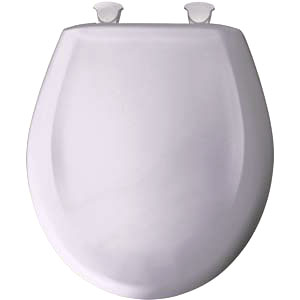 Bemis round toilet seat - Lilac Grey