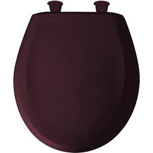 Bemis round toilet seat - Merlot
