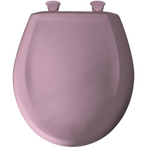 Bemis round toilet seat - Orchid