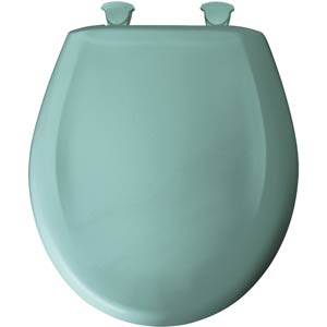 Bemis round toilet seat - Spruce Green