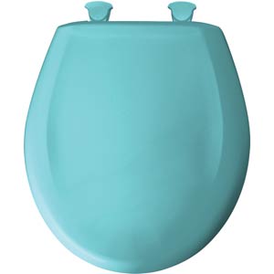 Bemis round toilet seat - Surf Green