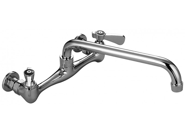 thumbnail image 2 of KL54-8012: 8-inch Center Wall Mounted Commercial Faucet 2 of 14