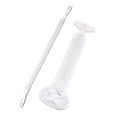 Shower track cleaning brush