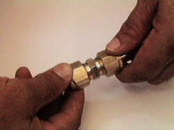 step 3 loosen nut