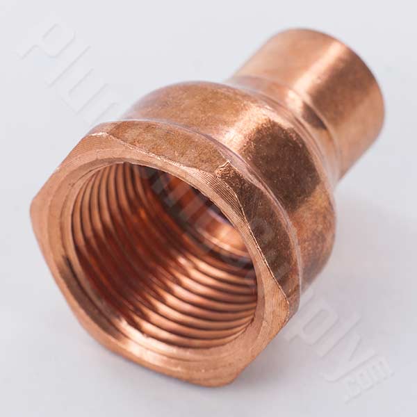 Large Selection Of Copper Sweat Fittings And Adaptors