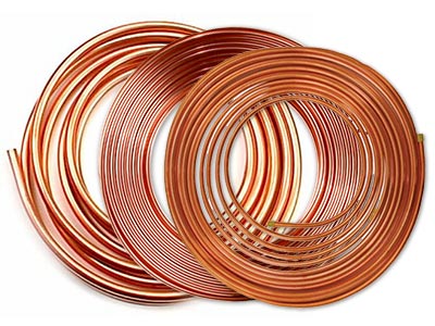 copper rectangular tubing sizes