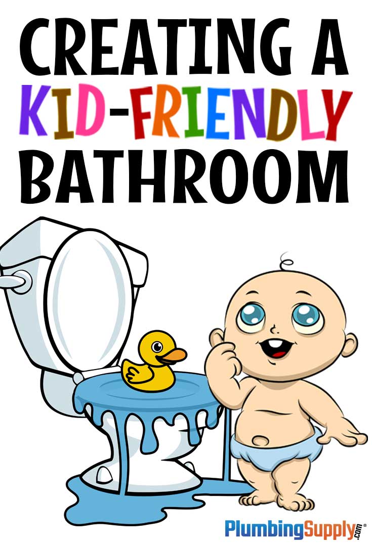 Home to bathtime, mirrors and the ever‐fascinating toilet, bathrooms are often among children's favorite spots in the house. But fun as they may be, bathrooms can be inaccessible (and even dangerous) places for the smaller set. A fun and effective solution to either problem is to make the bathroom a kid‐friendly one. What does that mean? Well, it goes beyond just cute decor…read on to find out how you can make your bathroom safe and cute for your littles.
