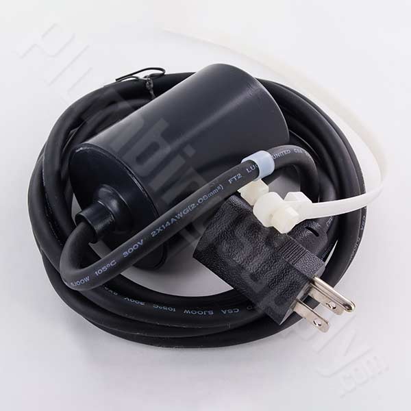 Image of the wide angle float switch for 115/120 volt pump