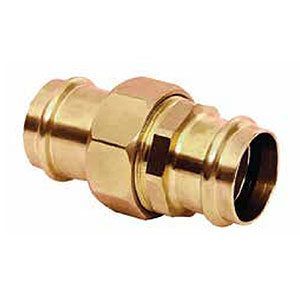 Lead Free Brass Press Union - (Press x Press)