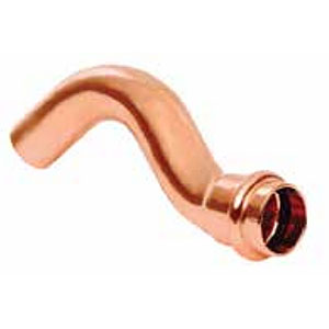 Copper Press Cross-Over Coupling FTG x Press