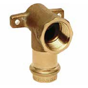 Copper Press Drop-Ear 90 degree Elbow (Press x FPT)