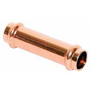 Copper Press Extended Coupling Without Stop (Press x Press)