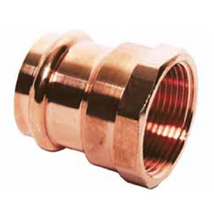 Copper Press Female Adapter - (Press x FPT)