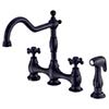 Opulence bridge-style faucet