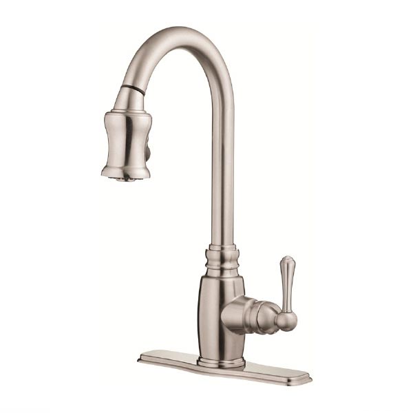 Stainless Steel pull-out kitchen faucet