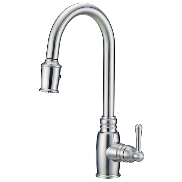 Stainless Steel pull-out kitchen faucet