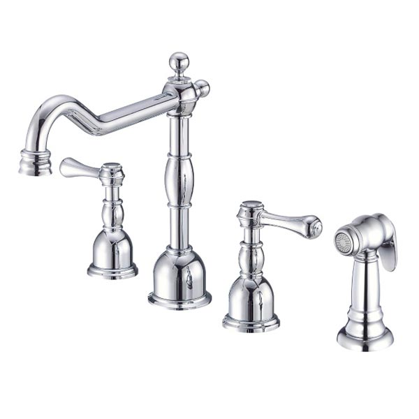 Two Handle Concealed Deck Faucet