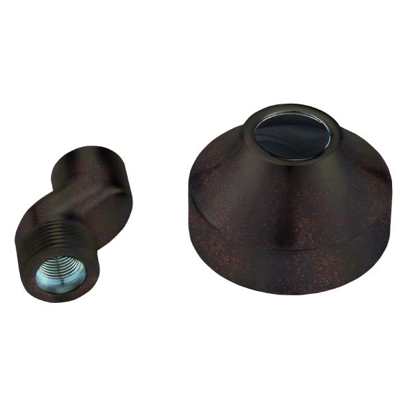 Danze tumbled bronze wall mount eccentric installation kit