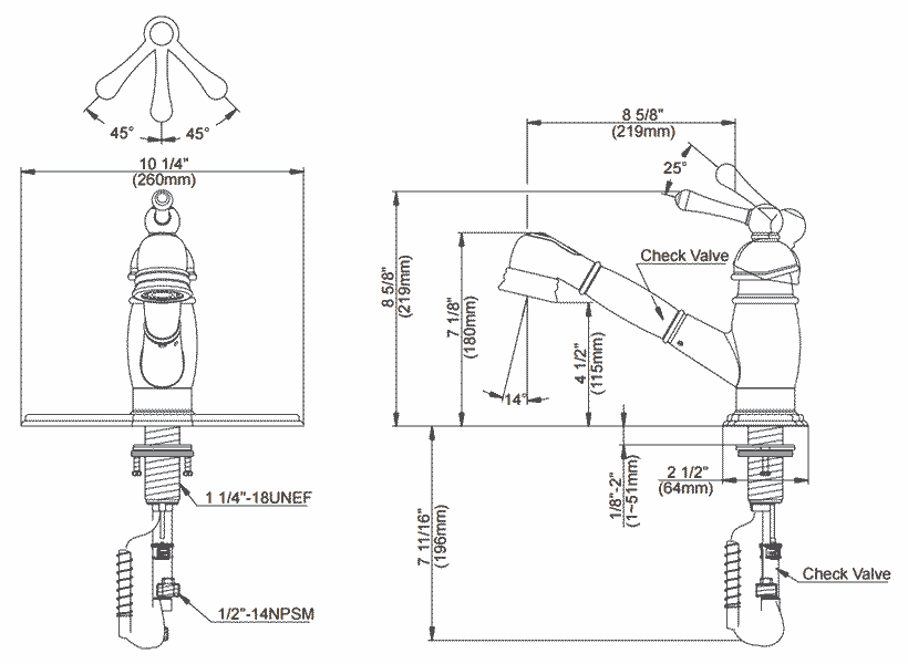 Pull Out Kitchen Faucets In A Variety Of Styles