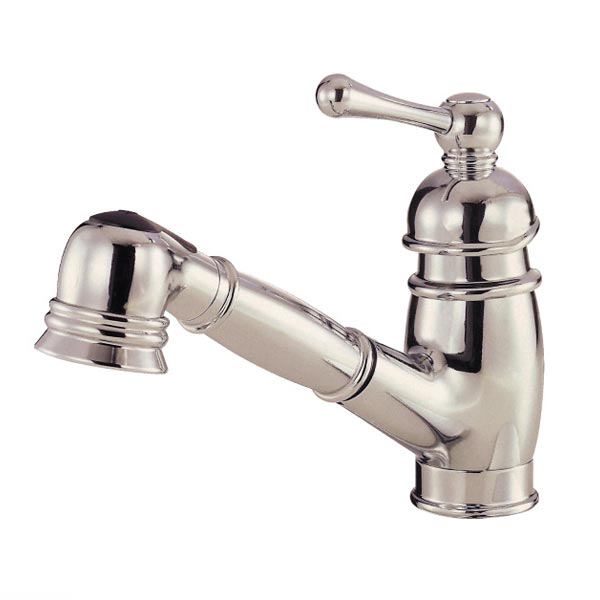 Stainless Steel pull-out kitchen faucet