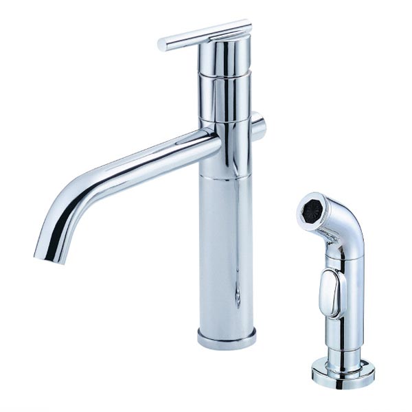 Parma Collection kitchen faucet with side spray