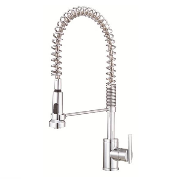 Danze Kitchen Faucets From The Parma Collection Parma Collection Gourment Pre Rinse Kitchen Faucet