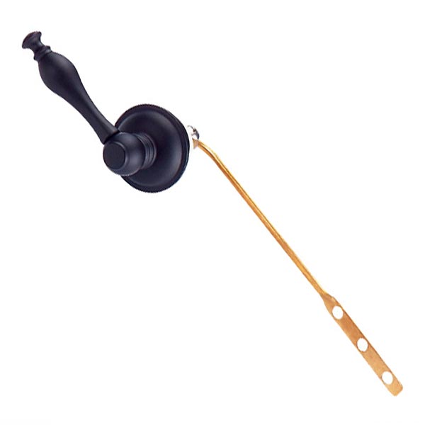 Satin Black toilet tank lever