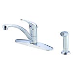 Melrose kitchen faucet with side spray