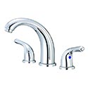 Melrose two handle widespread faucet