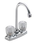 Model 2576 centerset bathroom faucet