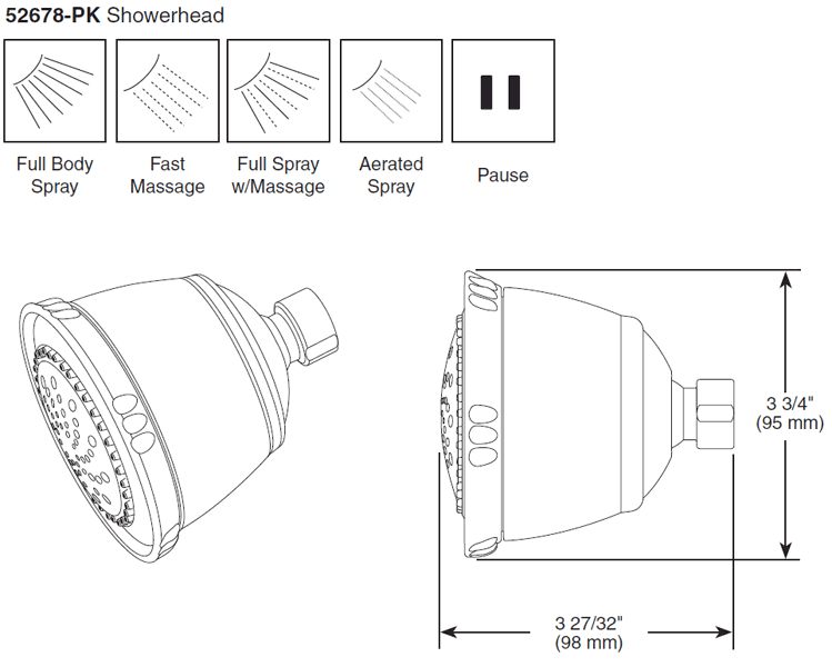 Shower Head Drawing delta premium showerheads Shower Head Drawing delta premium showerheads