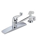 Model 400 single handle kitchen faucet