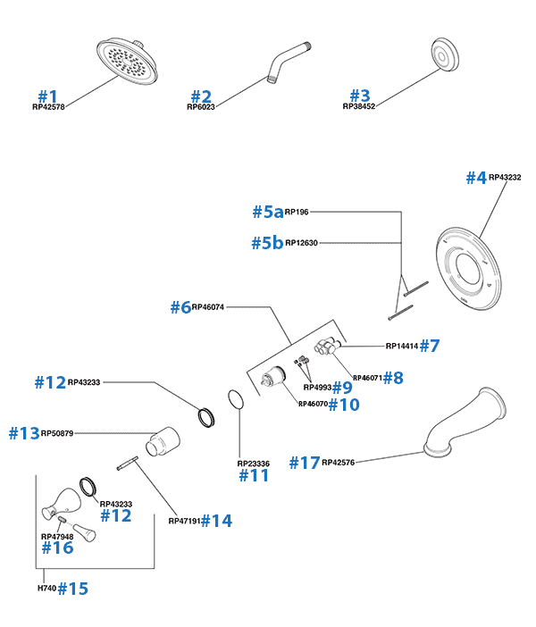 Delta parts for T14140, T14240, & T14440