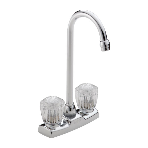 Delta two handle bar faucet