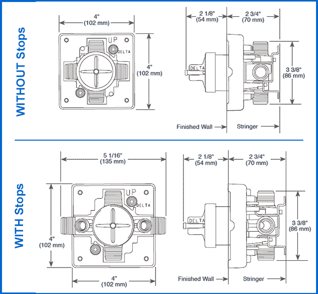 Delta Tub & Shower Sets