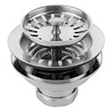 Deluxe adjustable kitchen basket strainer
