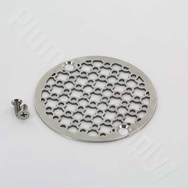 3.25 Inch Round Shower Drain Cover, Architecture Catalan 1600