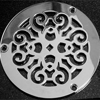 Scrolls 4 round drain