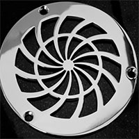 Shield round drain