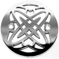 Atom Rings design round Kohler drain cover