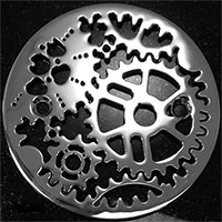 Sprockets round Kohler drain cover