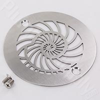 Oceanus Nautilus shell drain