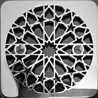 Moresque 2 square drain