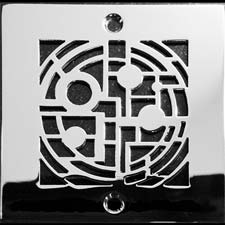 Valmier 3 square drain